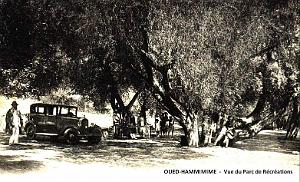 OUED-HAMMIMIME - VUE DU PARC DE RECREATIONS